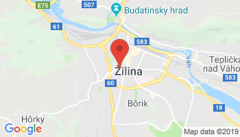 Google map: Veľká Okružná 43, Žilina 010 01
